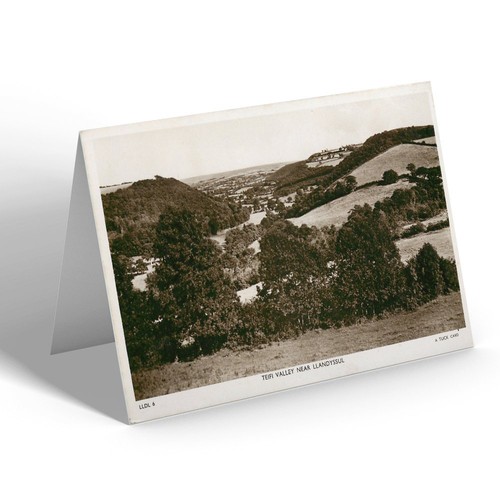 Notelet vintage wales - -,