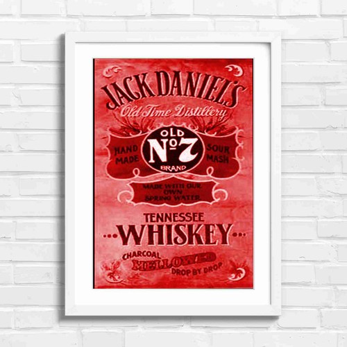 Retro jack daniels whiskey - retro,