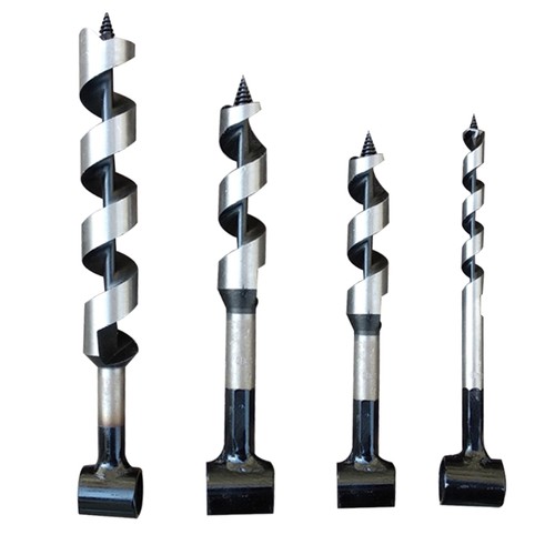 Wear resistant auger bit - bit, set