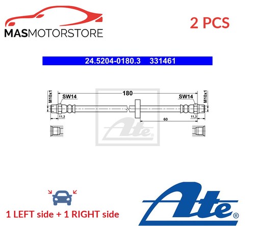 Brake hose line pipe rear - brake,
