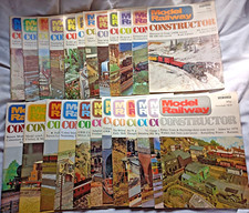 MODEL RAILWAY CONSTRUCTOR MAGAZINES - YEARS 1978 - 1979 - 24 COMPLETE MAGAZINES.