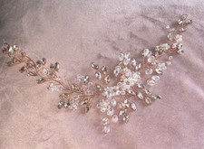 Bridal Sparkly Pink And Clear