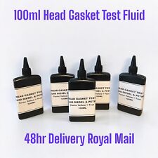 Blown Head Gasket 100ml  leak tester test kit Detector Fluid block DIESEL PETROL