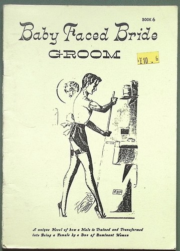 Baby faced bride groom book - bride,
