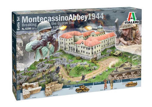 Italeri monte cassino - monte,