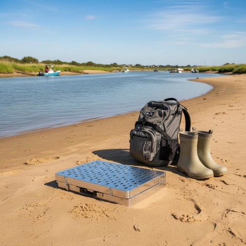Foldable fishing platform - fishing,