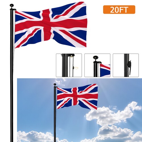 20ft garden aluminium - 20ft/6m,