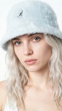 KANGOL Light Blue Fuzzy Bucket