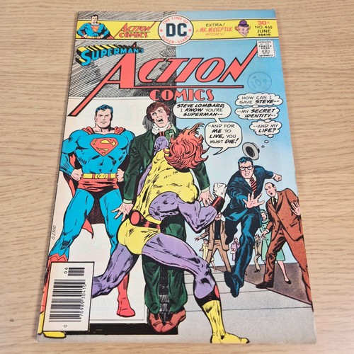 Vtg action comics - comics, #460