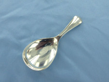 A VINTAGE STERLING SILVER OLD ENGLISH TEA CADDY SPOON  SHEFFIELD 1934.