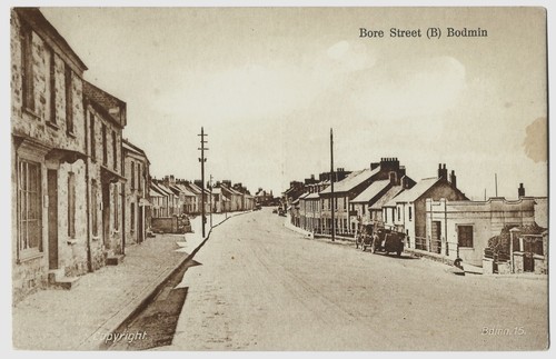 Bodmin bore street - street, (b)