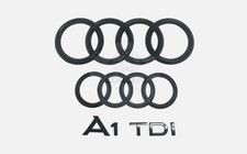 AUDI A1 TDI SLINE GLOSS BLACK