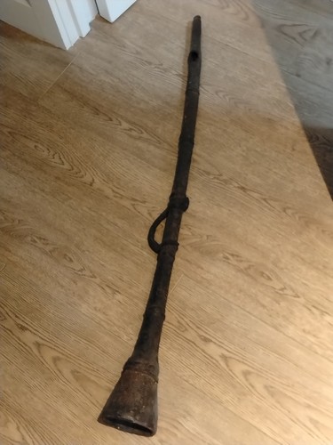 Antique african hunting - african, horn