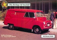 Picture Postcard>>VAUXHALL BEDFORD HERITAGE 4, CA VAN, ROYAL MAIL
