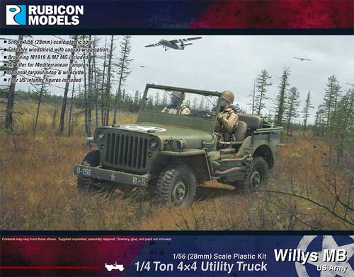 Rubicon models 280049 - rubicon, willys
