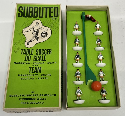 Subbuteo scale table - subbuteo,