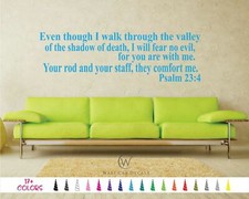 Psalm 23:4 Walk Through Valley