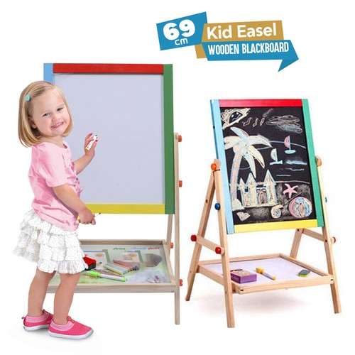 Kids wooden easel - easel, double