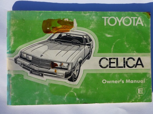 Toyota celica owner manual - toyota,