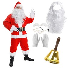 ADULTS SANTA COSTUME DELUXE