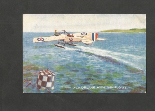Postcard aeroplane tuck - postcard,
