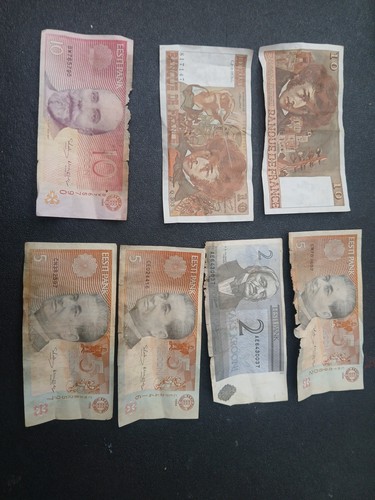 Job lot vintage bank - job, money