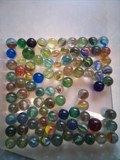  Glass Marbles, Larger Size Joblot Bundle, Some Vintage 1.7kg ❤️CHARITY 