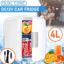 4L Mini Fridge Portable Table