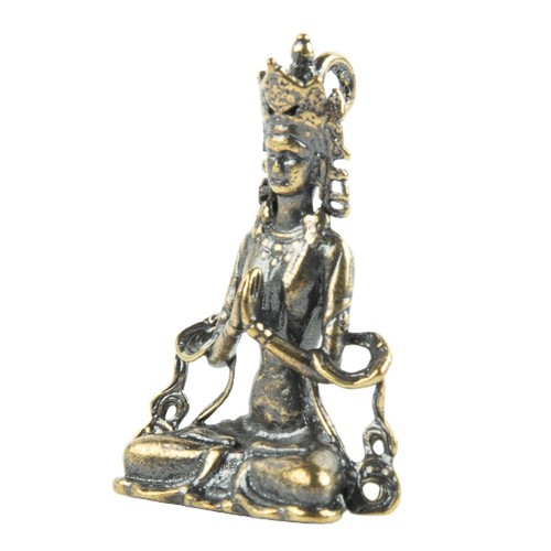Buddha ornament desk copper - desk,