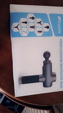 Truviv Storm Percussion Massage Gun with Full Pack and Attachments NEW (Opened)