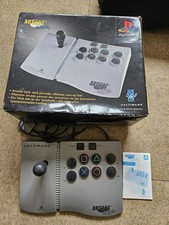 Sony PlayStation 1 Arcade Stick Joystick PS1 Asciiware Boxed Fight Stick
