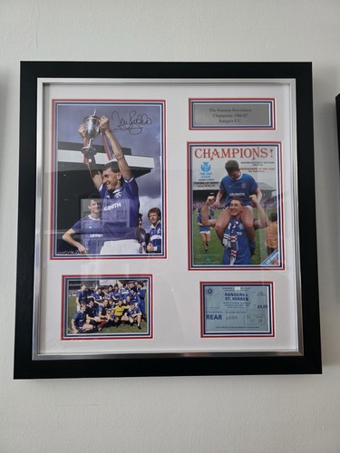 Rangers signed frame - , terry