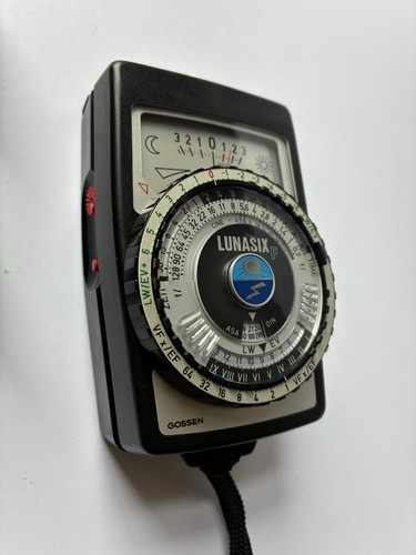 Gossen lunasix lightmeter - lunasix, f
