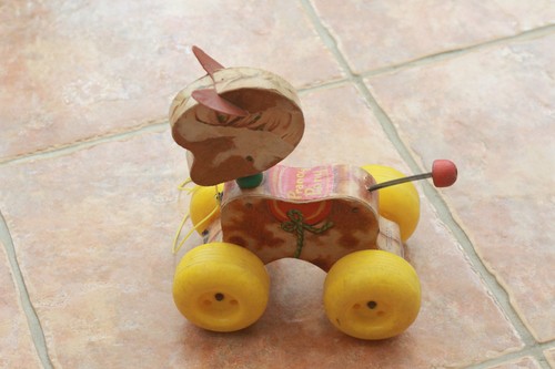 Vintage fisher price pull - vintage,