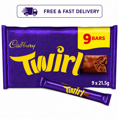 Cadbury twirl chocolate bars - cadbury's,