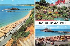 Bournemouth Multiview Dorset Postcard (G239)