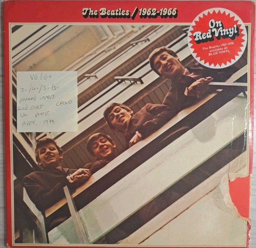 The beatles red album - red,