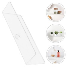  Acrylic Storage Rack Floating Shelf Bedroom Shelves for Wall White