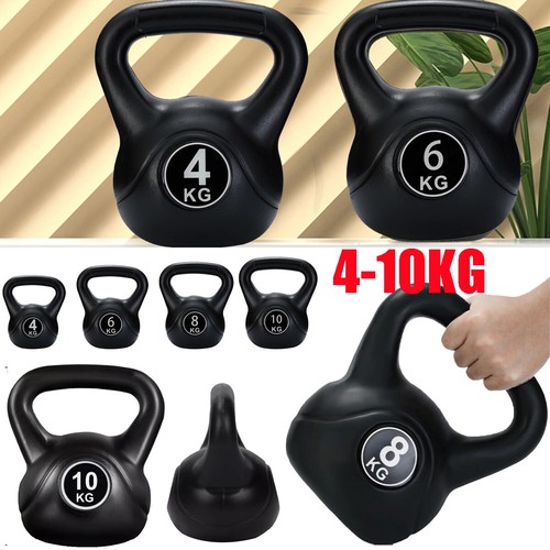 Vinyl kettlebell 10kg weight - vinyl,