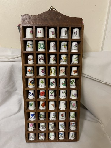 Thimble display case with - display, 50