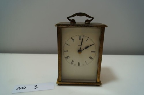 Vintage clock brass - vintage,