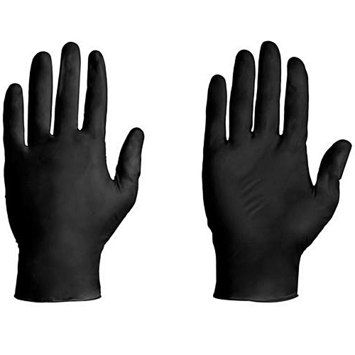 Black latex free - latex, disposable
