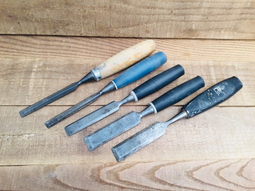 Vintage carpentry chisels - vintage,