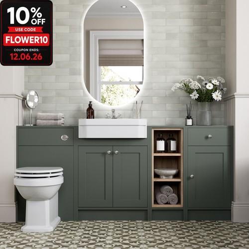 1820mm vanity unit back - unit,
