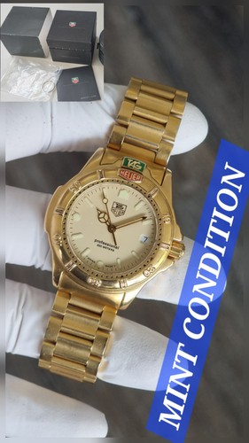 Tag heuer 4000 mid - tag, gold