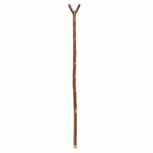 Hazel wood thumb walking stick - wood,