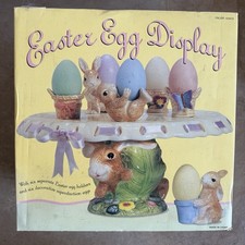 Ceramic Easter Egg Display Set