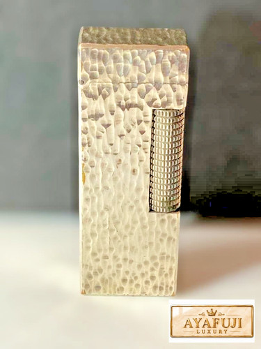 Dunhill hammered silver gas - dunhill,