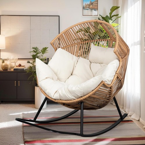 Wicker egg chair - egg,