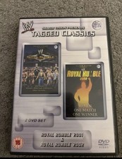 WWF Tagged Classics - Royal Rumble 2001 & 2002 - 2 Disc Dvd 